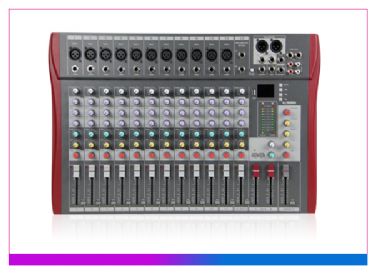 12路带效果 带USB调音台
