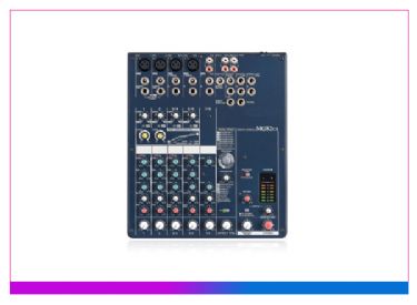 8路调音台 (带效果带编组)